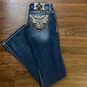 Girl’s Miss Me Boot Cut Jeans Size 10